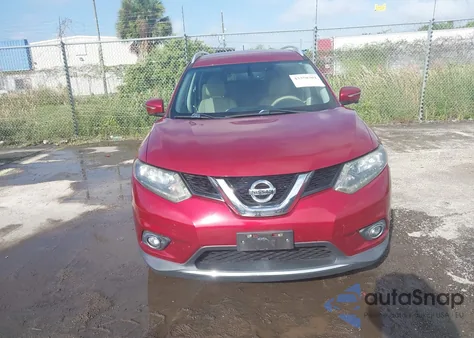 2015 Nissan Rogue Sl из США, поврежденный, VIN 5N1AT2MV7FC840079